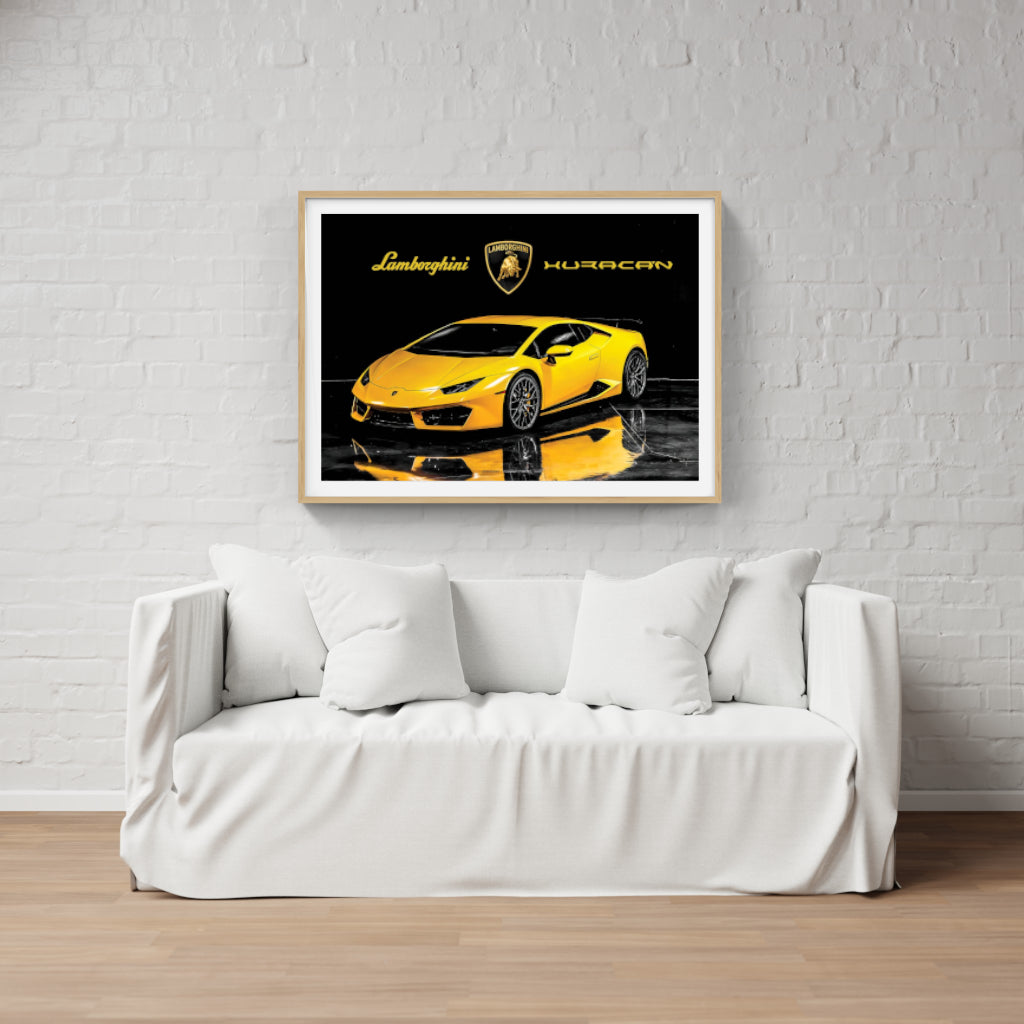 Lamborghini Huracan poster