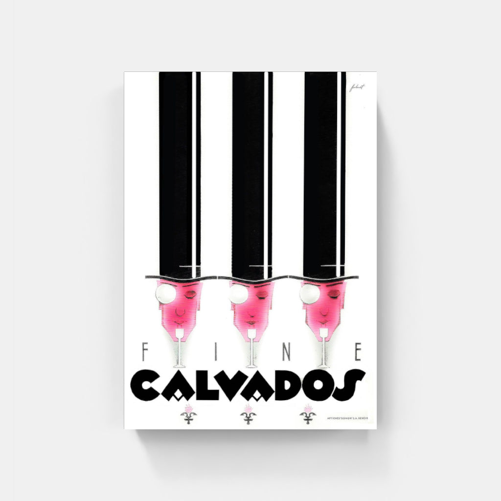 Calvados retro poster