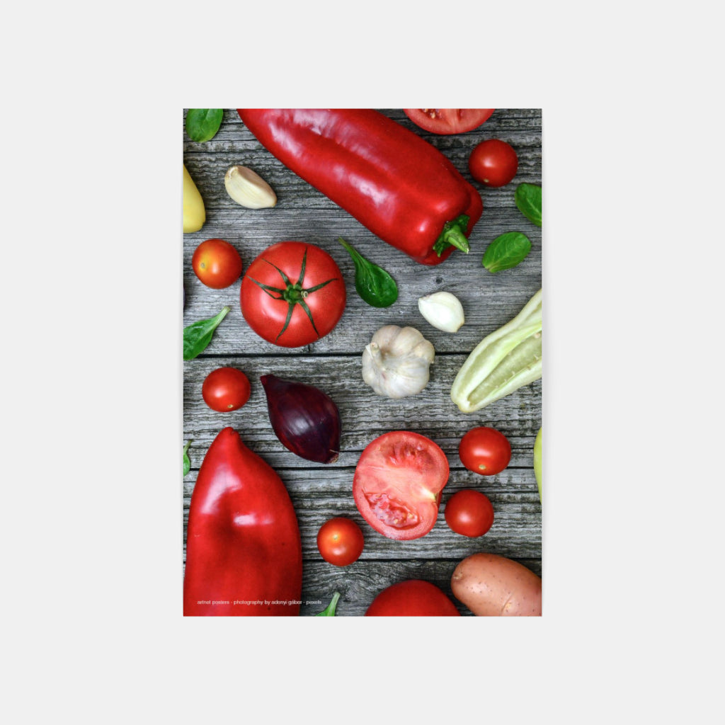 Raw Vegetables poster