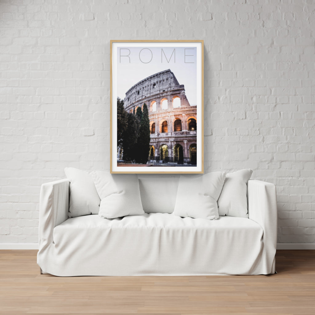 Rome Colosseum poster