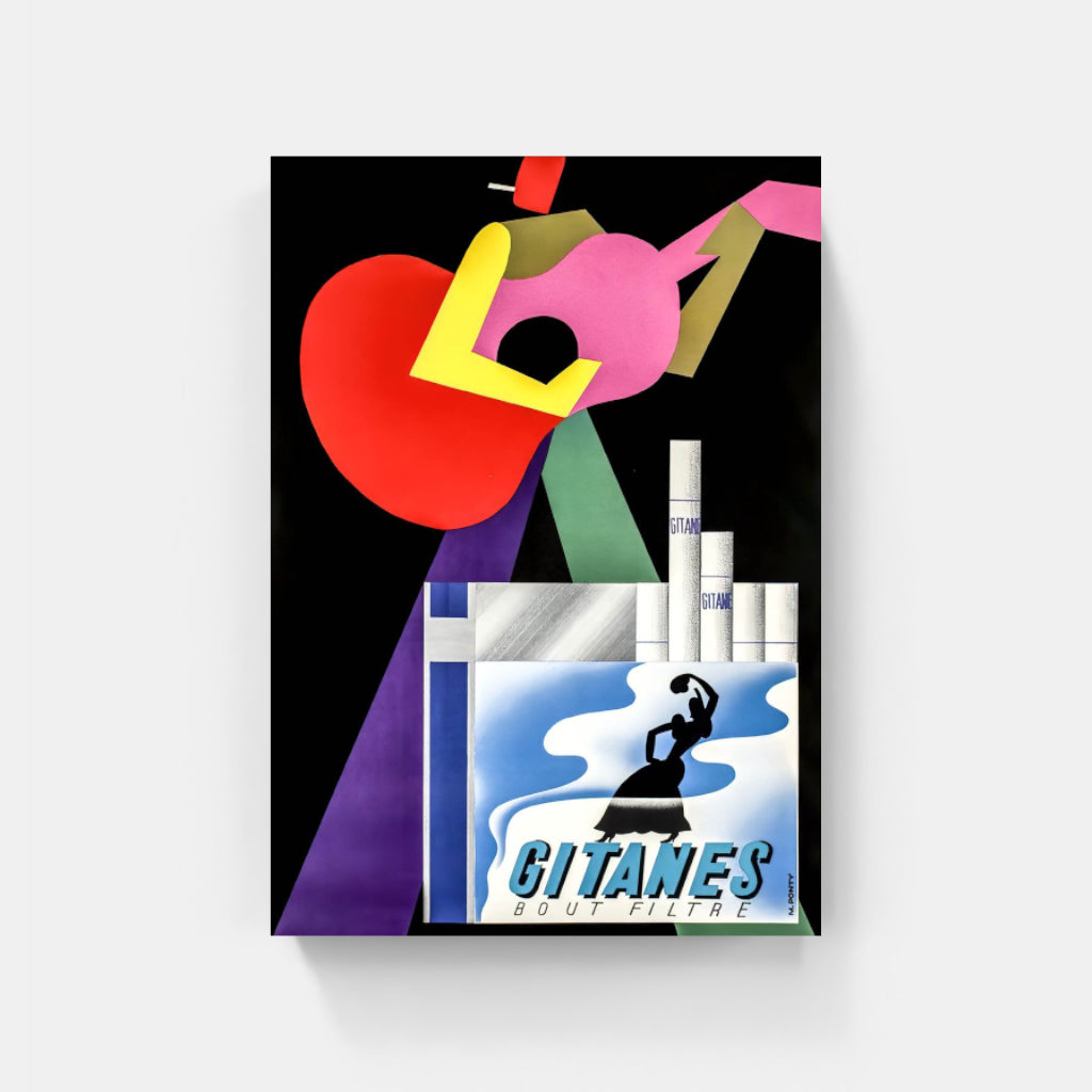 Gitanes Blue poster