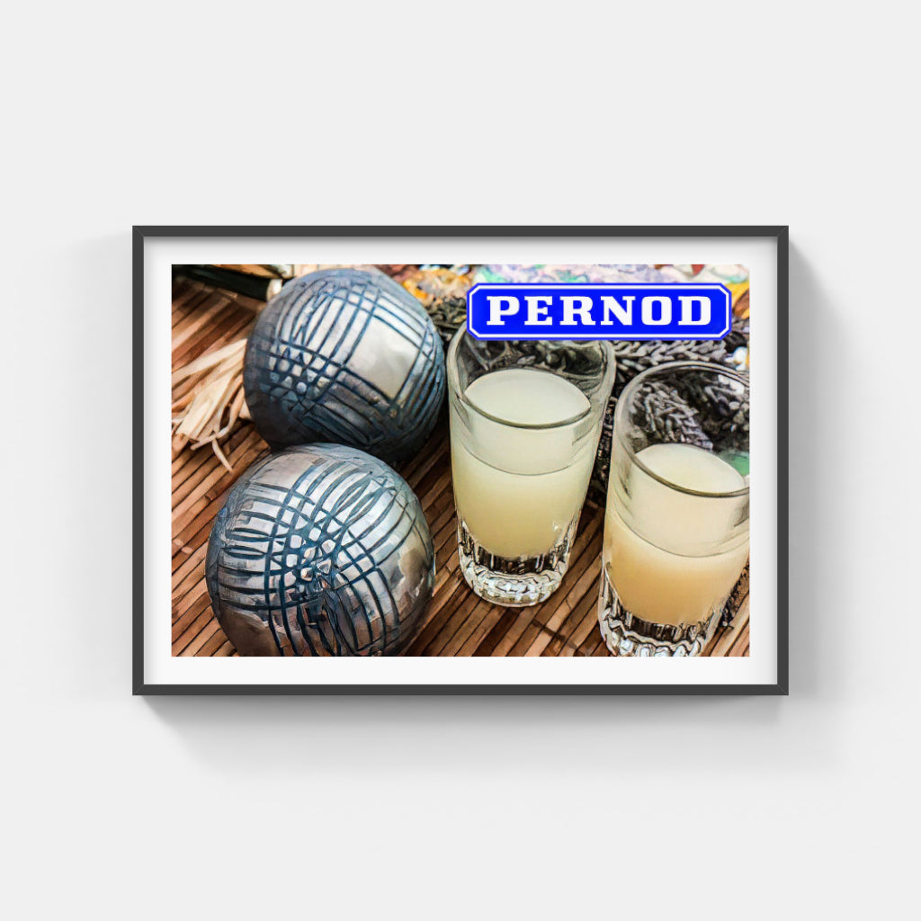 Pernod Pétanque poster