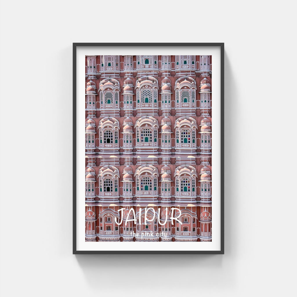 Jaipur the Pink City poster