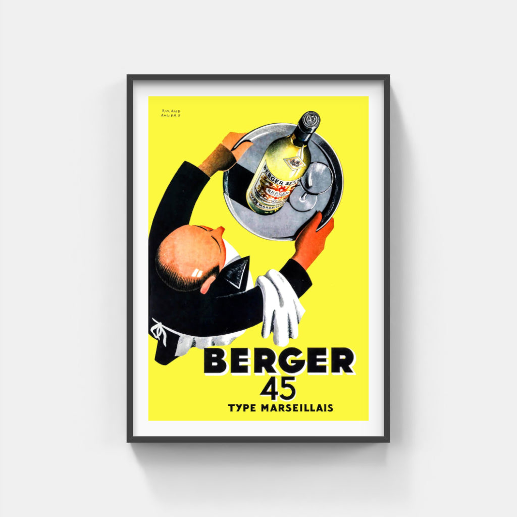 Berger 45 by Roland Ansieau poster