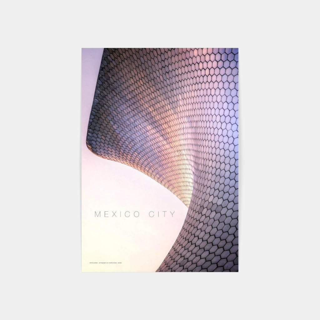 Mexico City museum poster