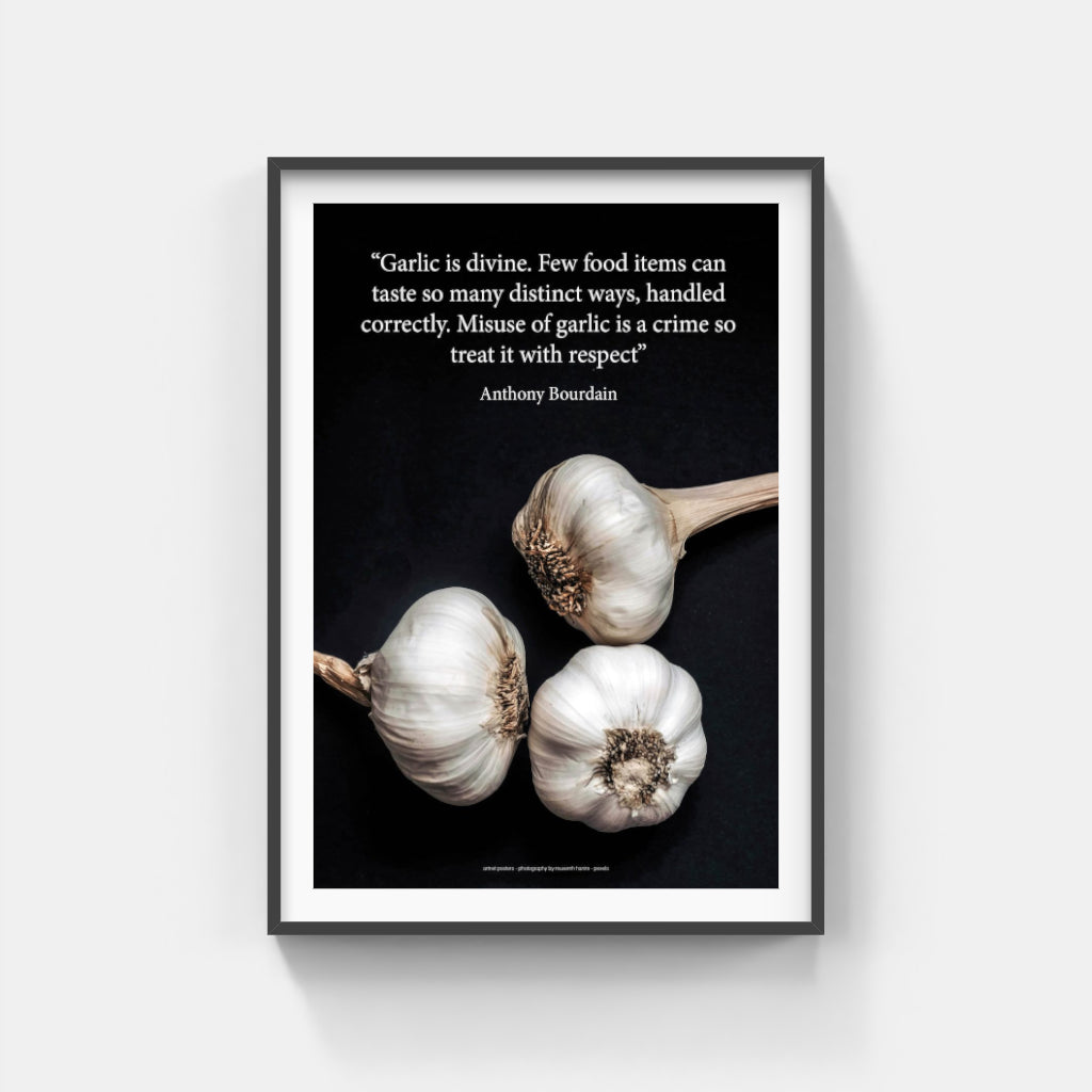 Garlic poster