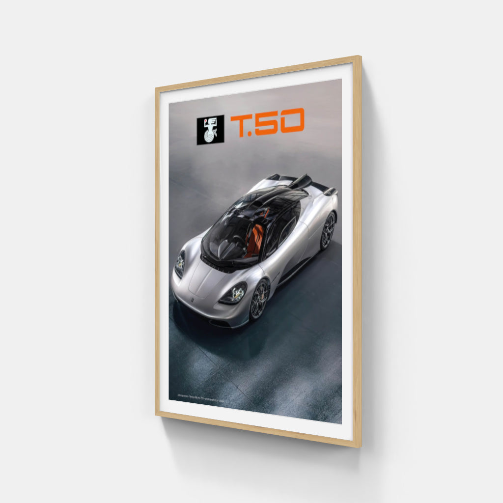 Gordon Murray T50 poster