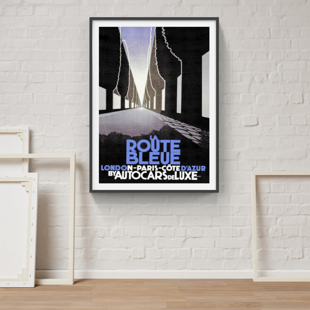 Route Bleue poster