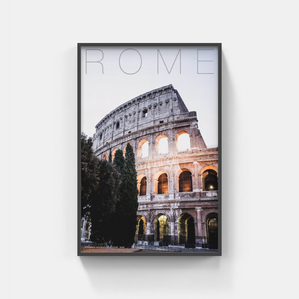 Rome Colosseum poster