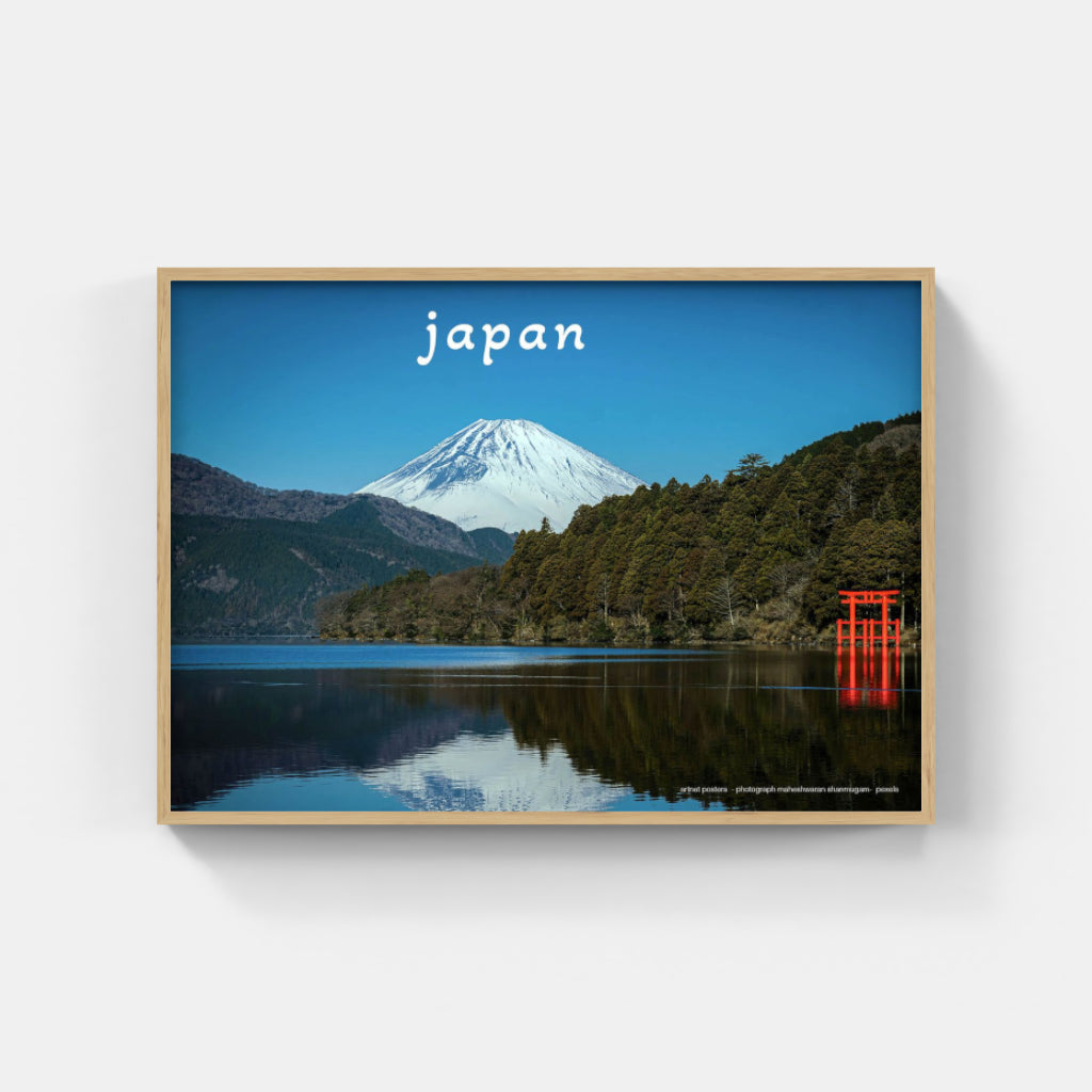 Mt Fuji poster