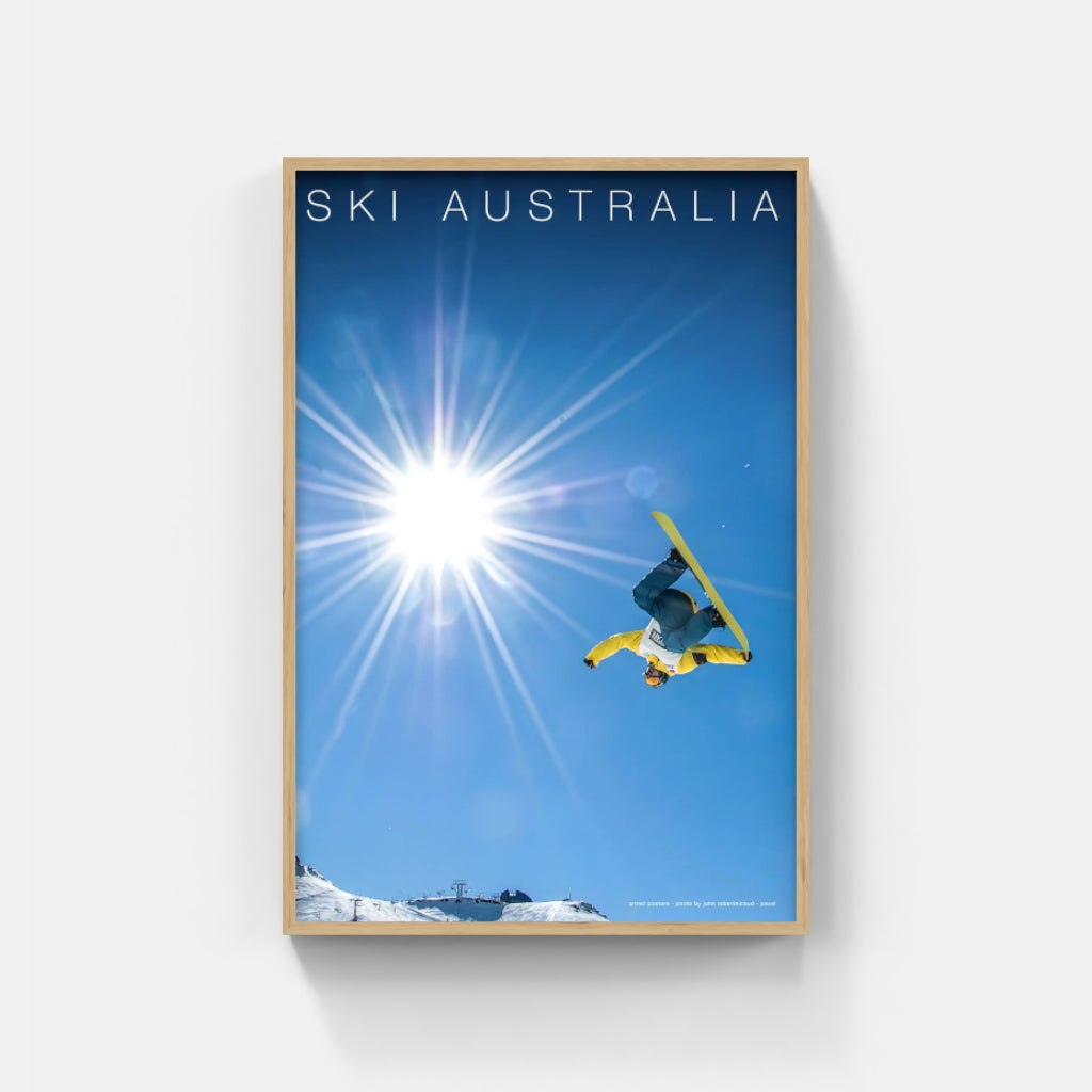 Snowboard Somersault poster