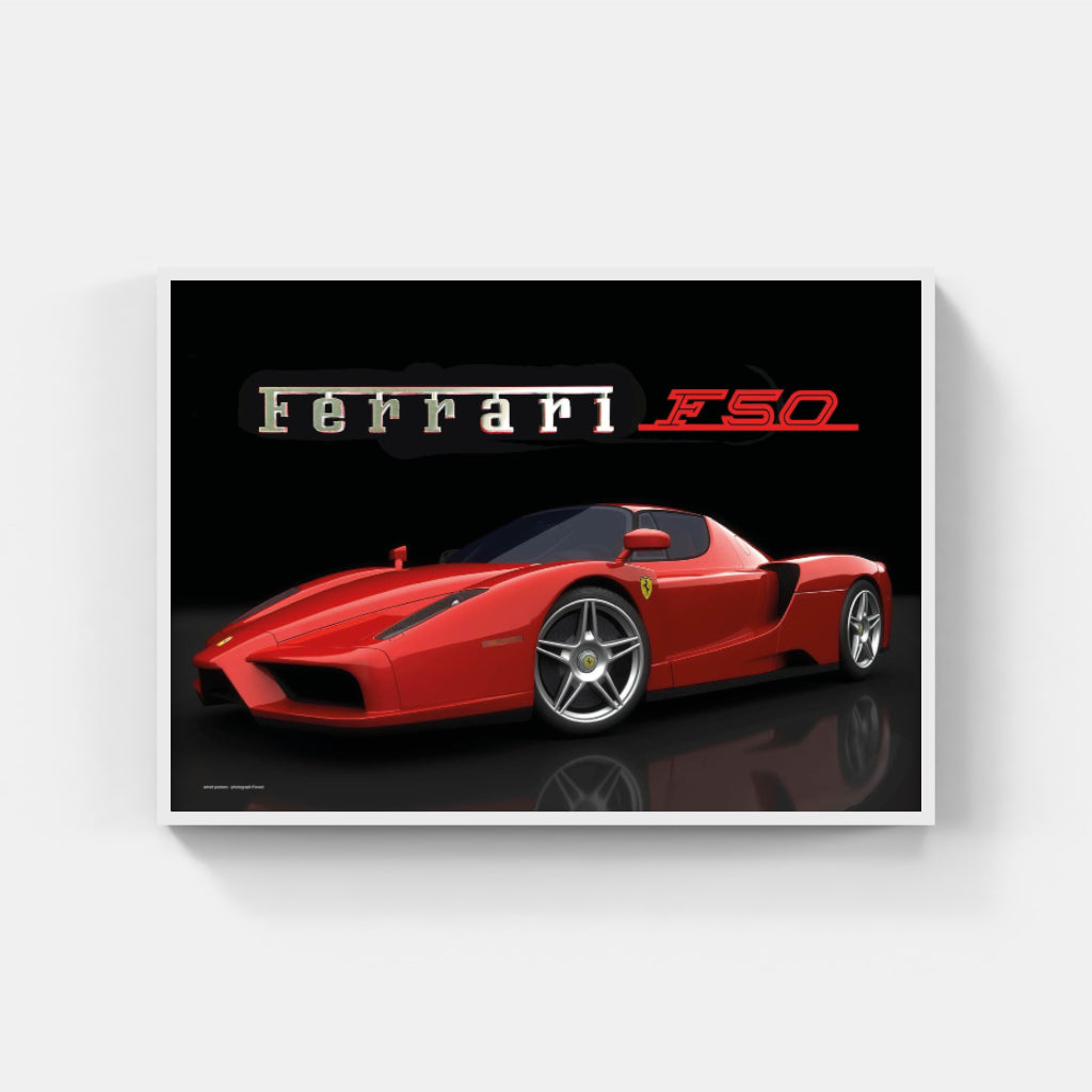 Ferrari F50 poster