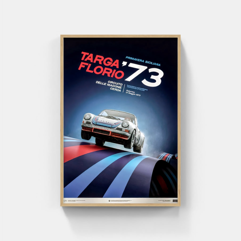 Porsche Targa Florio 1973 poster