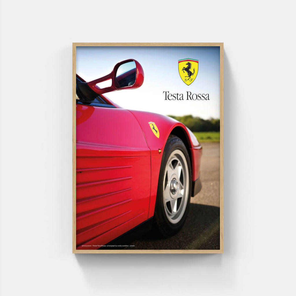 Ferrari Testa Rossa poster