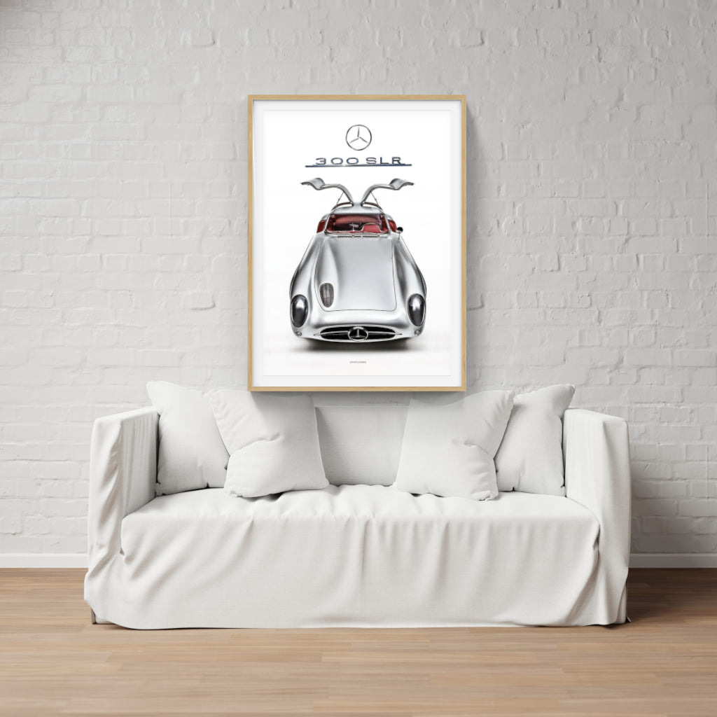 Mercedes Benz 300 SLR poster