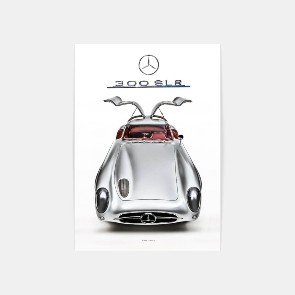 Mercedes Benz 300 SLR poster