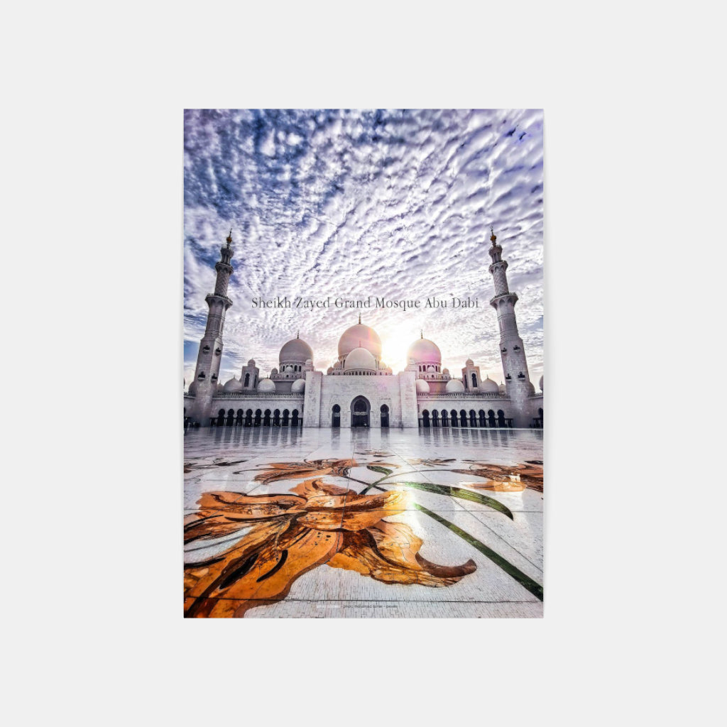 Sheikh Zayed Grand Mosque poster