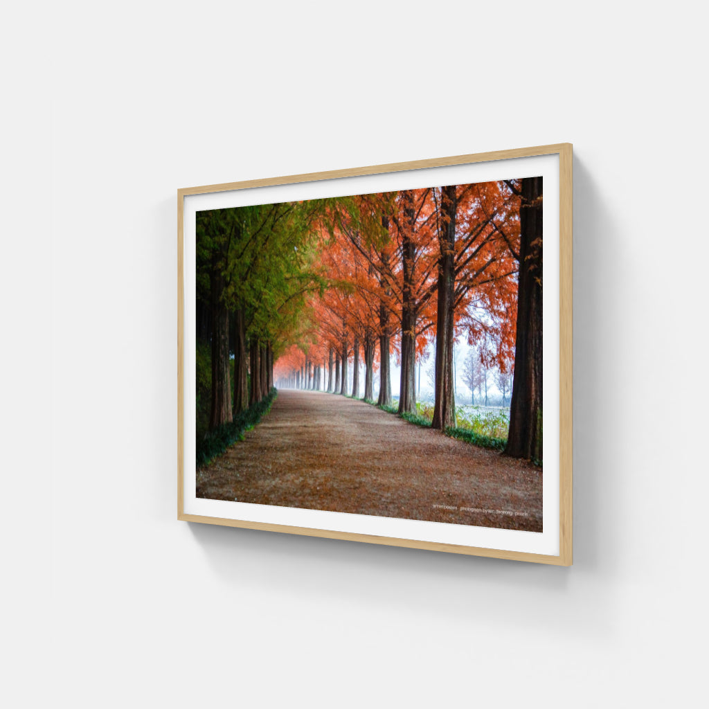 Autumn Trees - poster