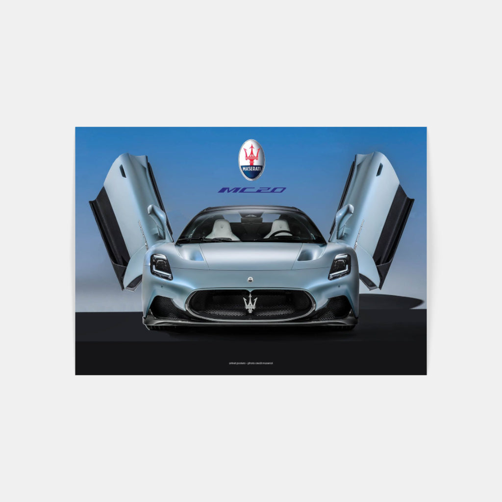 Maserati MC 20 poster