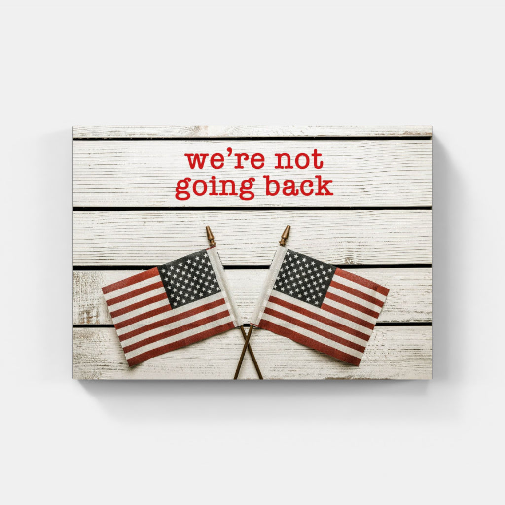We're Not Going Back poster