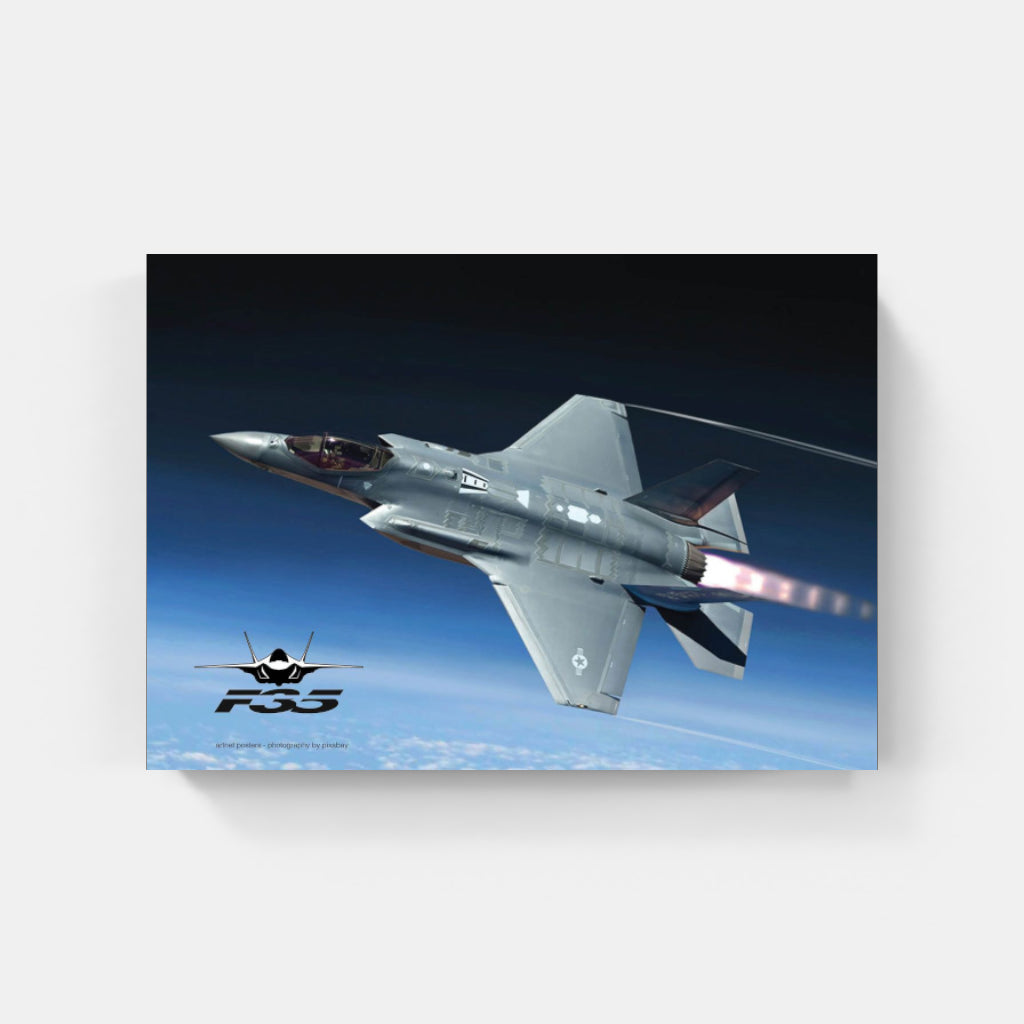 F35 Lightning poster