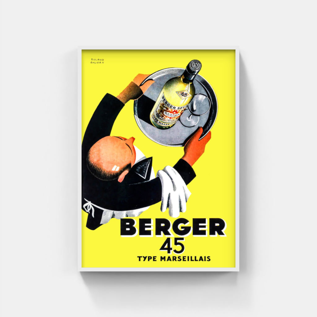 Berger 45 by Roland Ansieau poster