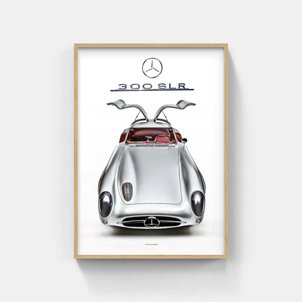 Mercedes Benz 300 SLR poster