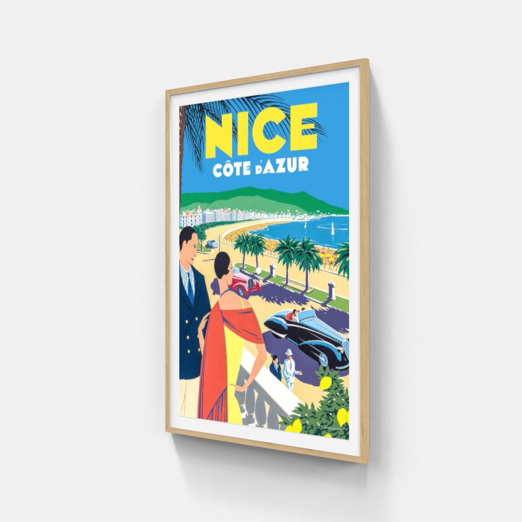 Nice, France poster