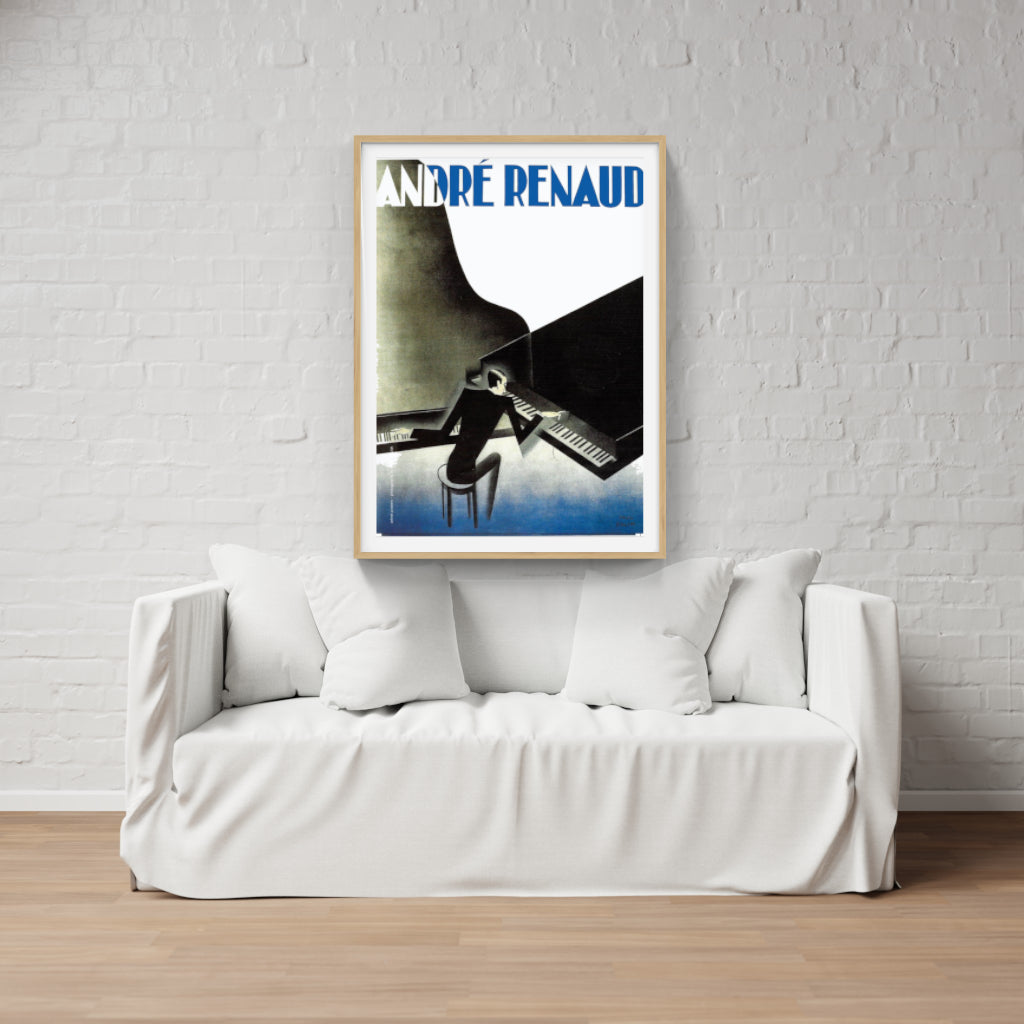 André Rénaud 1929 poster