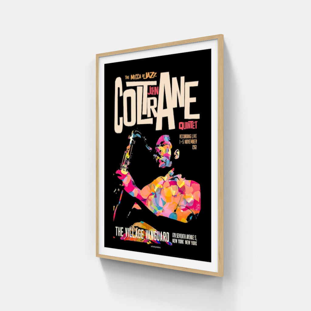 John Coltrane Village Vanguard poster