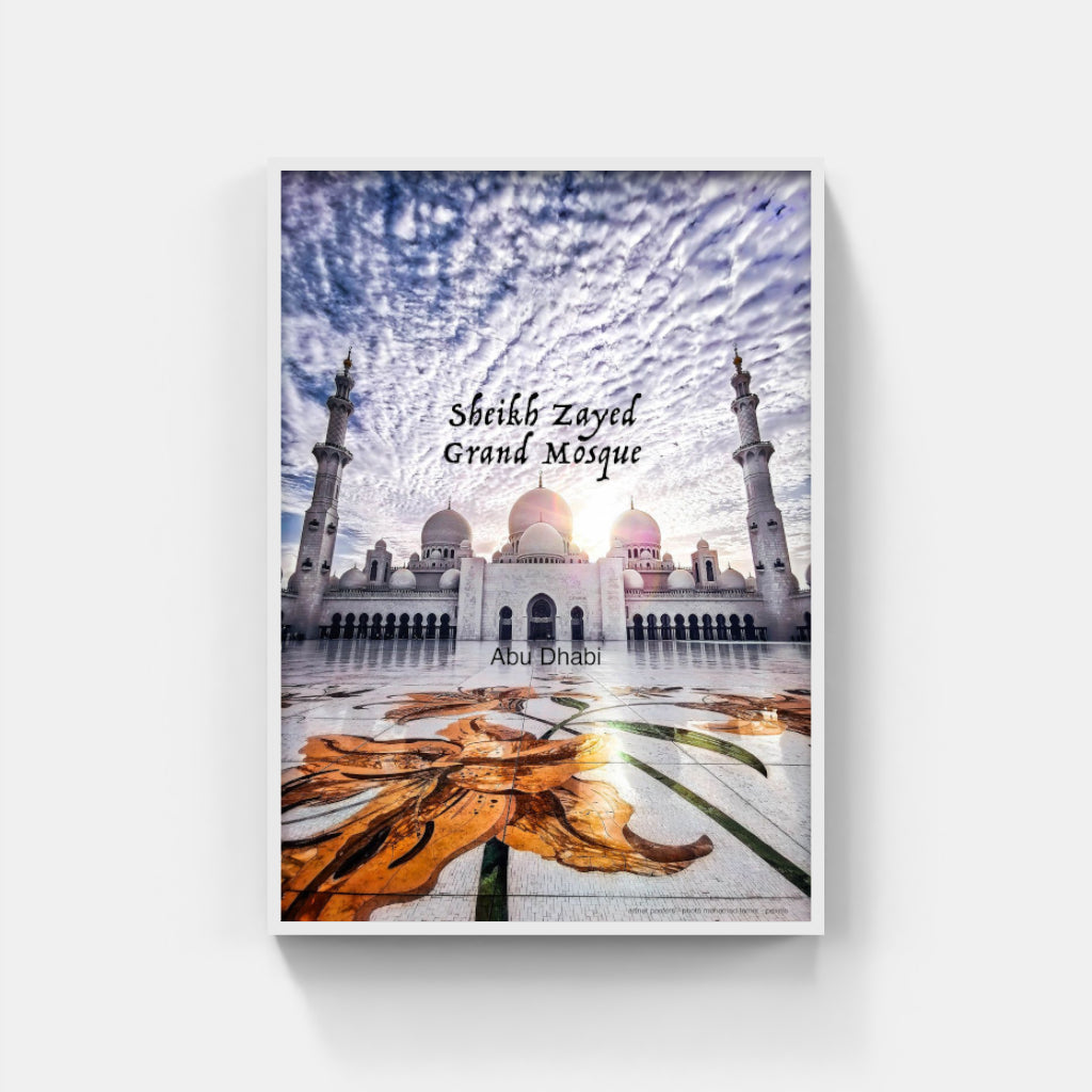 Sheikh Zayed Grand Mosque poster