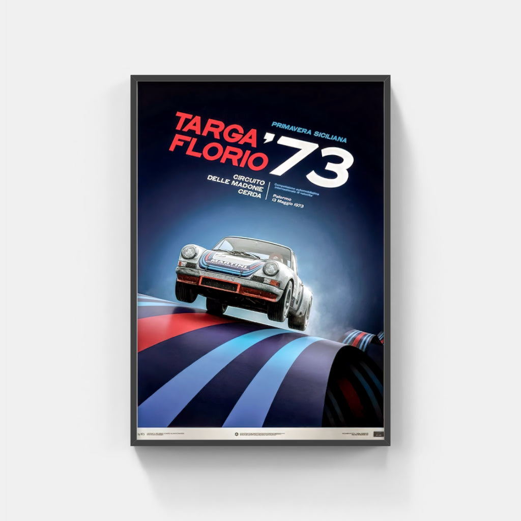 Porsche Targa Florio 1973 poster