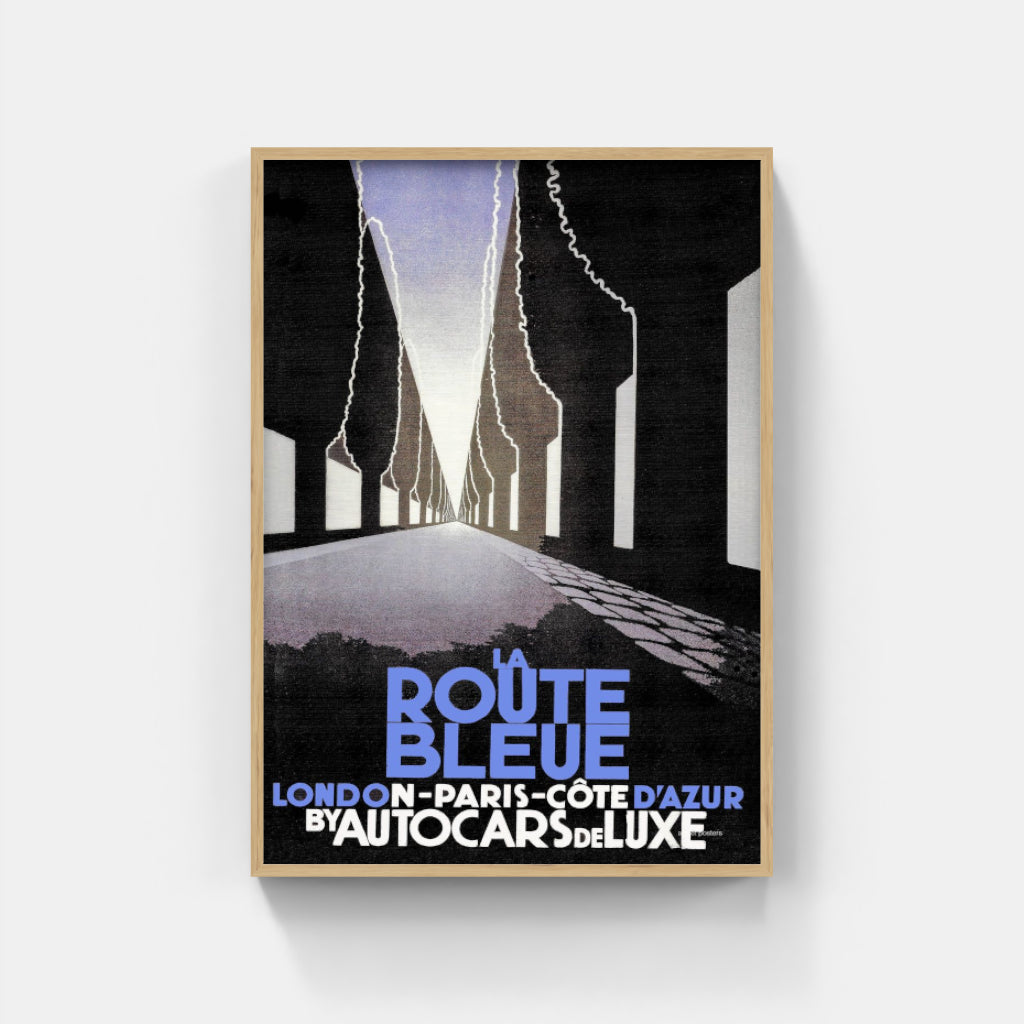 Route Bleue poster