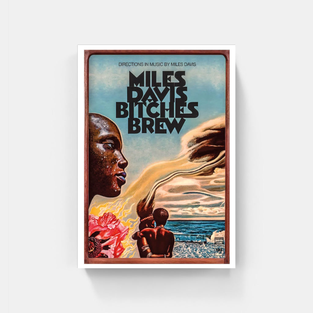 Miles Davis Bitches Brew poster