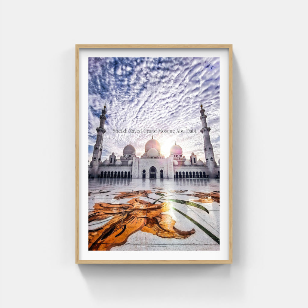 Sheikh Zayed Grand Mosque poster