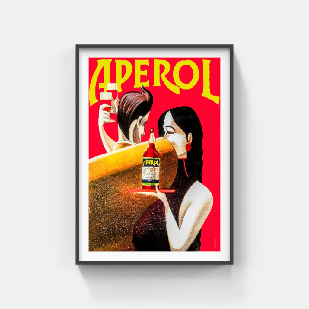 Aperol Spritz vintage poster