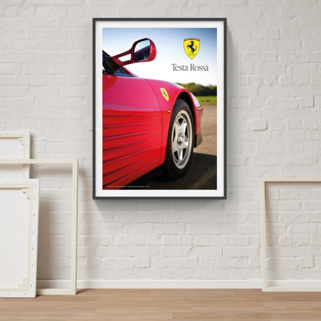 Ferrari Testa Rossa poster