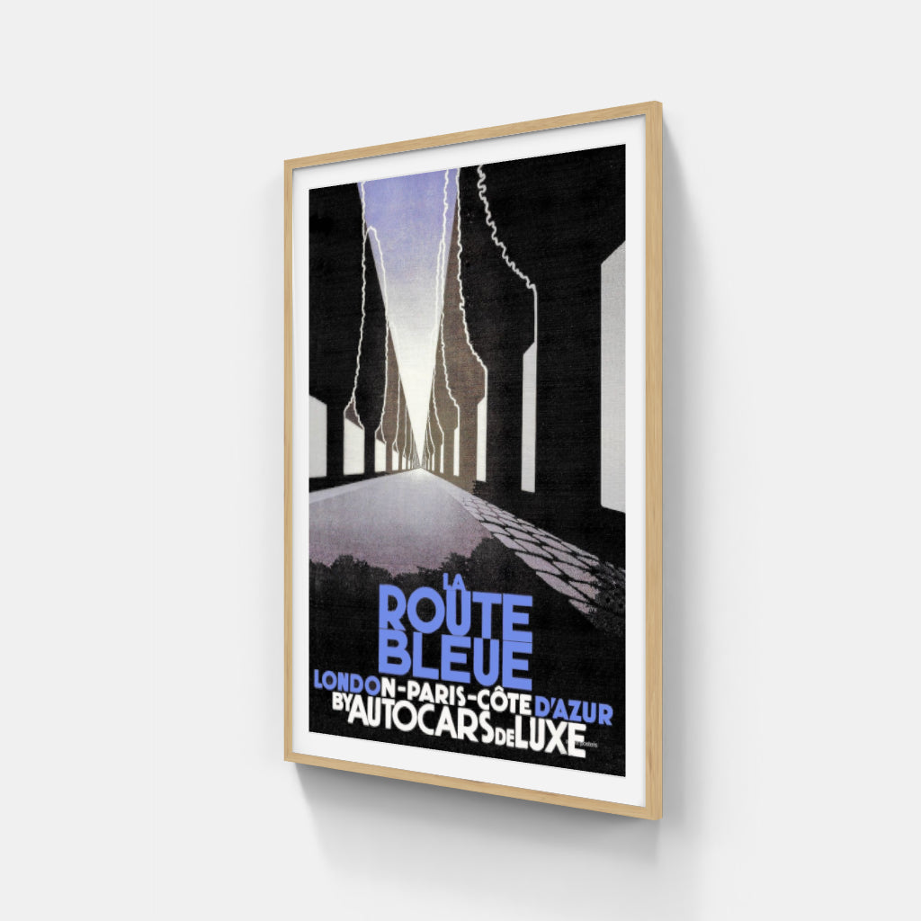 Route Bleue poster