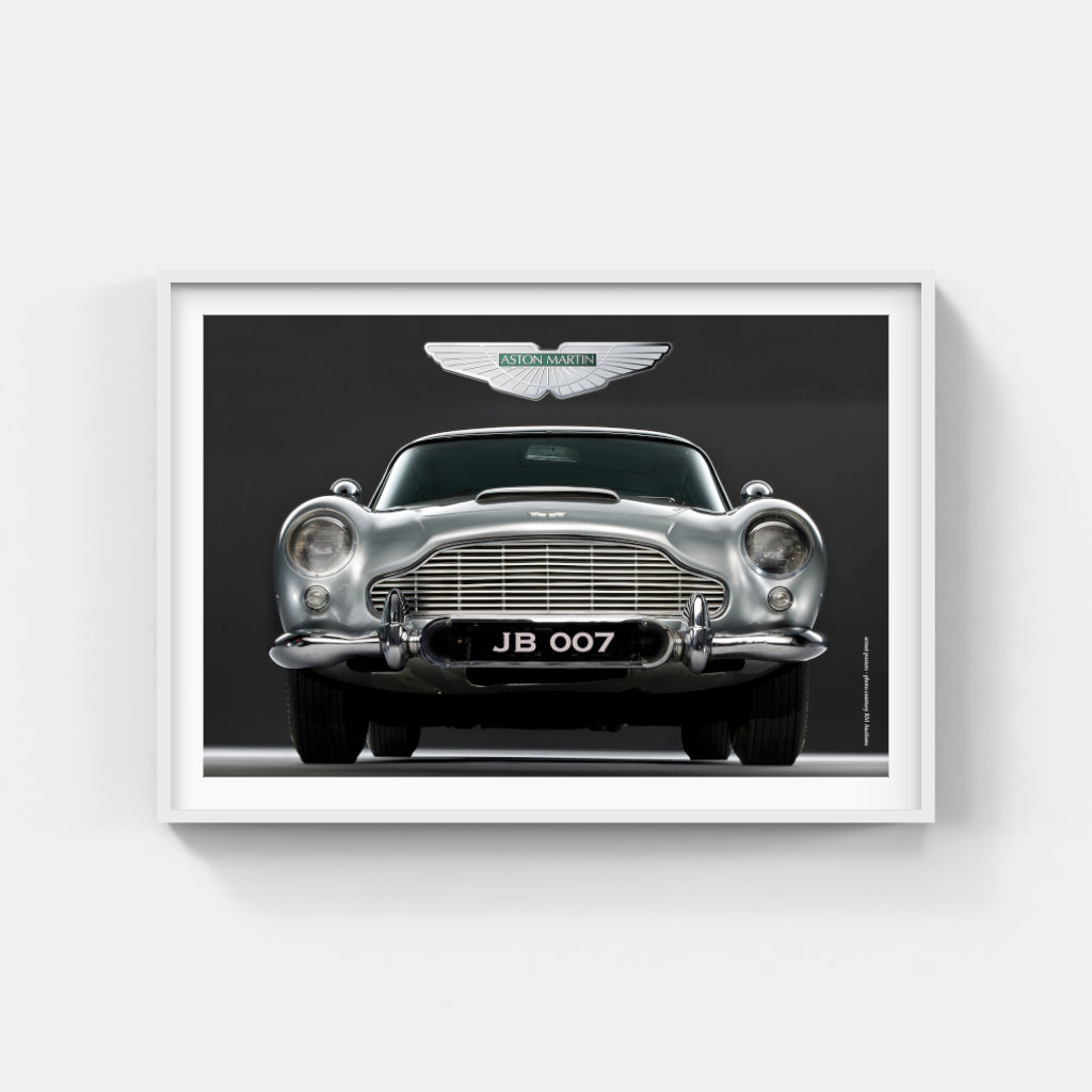 Aston Martin DB5 007 poster