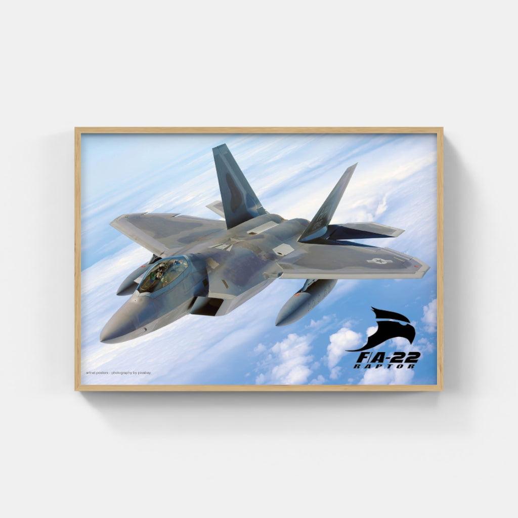 F22 Raptor poster