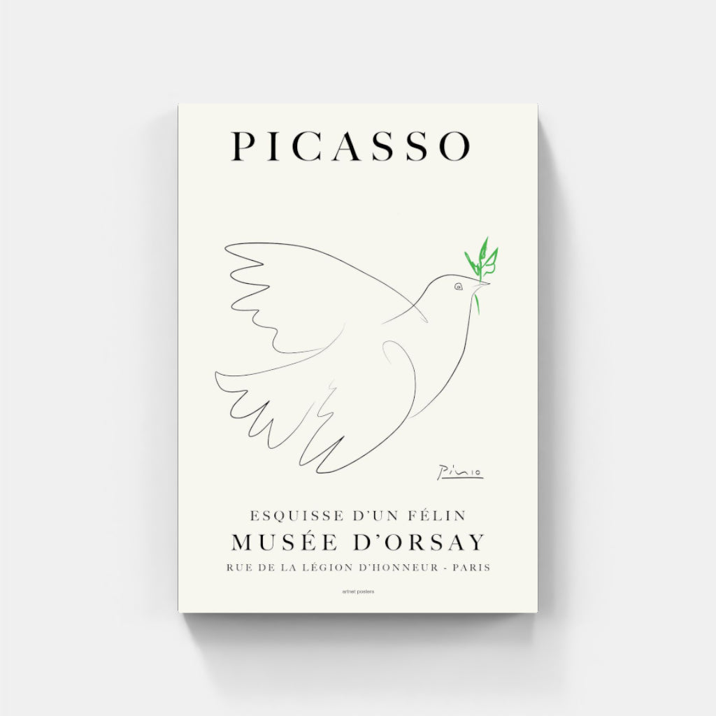 Picasso Peace Dove poster