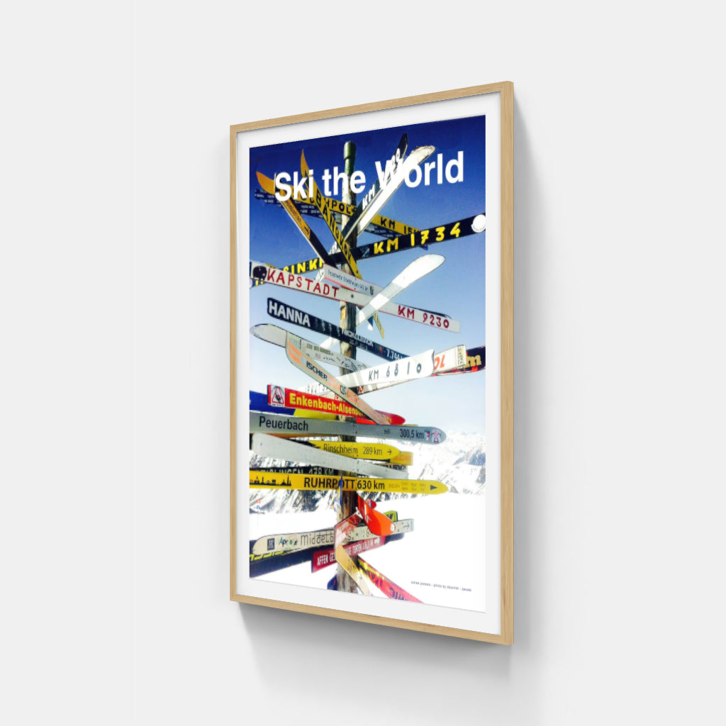 Ski the World poster