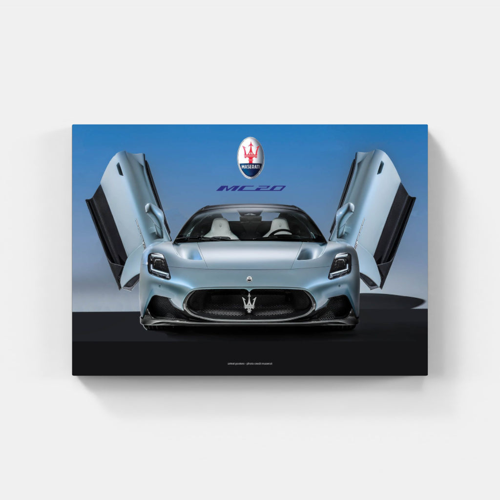 Maserati MC 20 poster