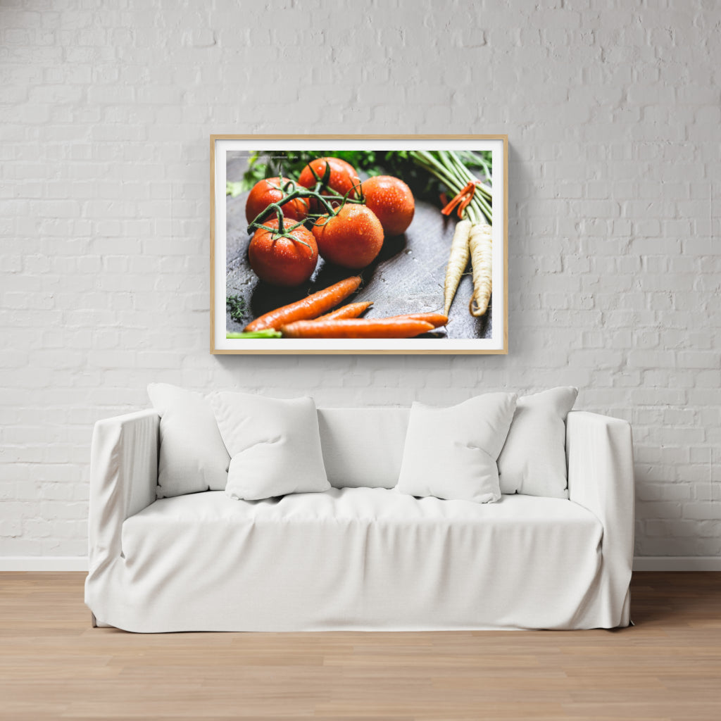 Raw Vegetables poster