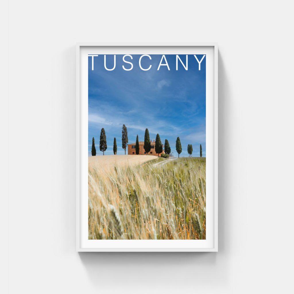 Idyllic Tuscany poster