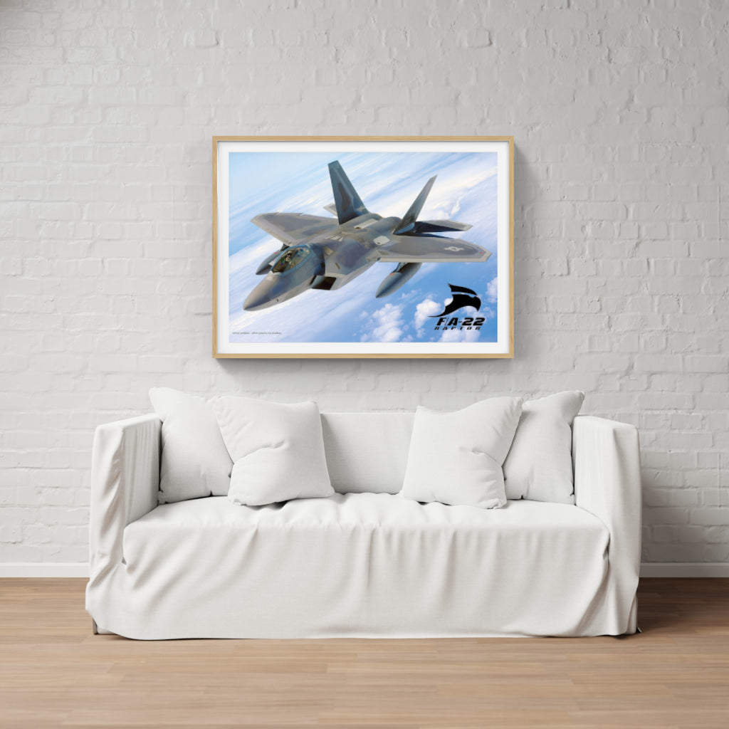 F22 Raptor poster