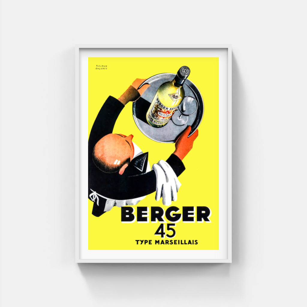 Berger 45 by Roland Ansieau poster