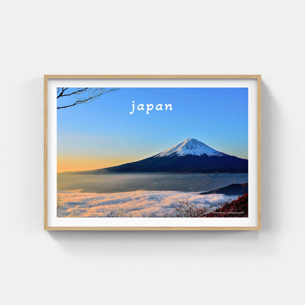 Mt Fuji poster