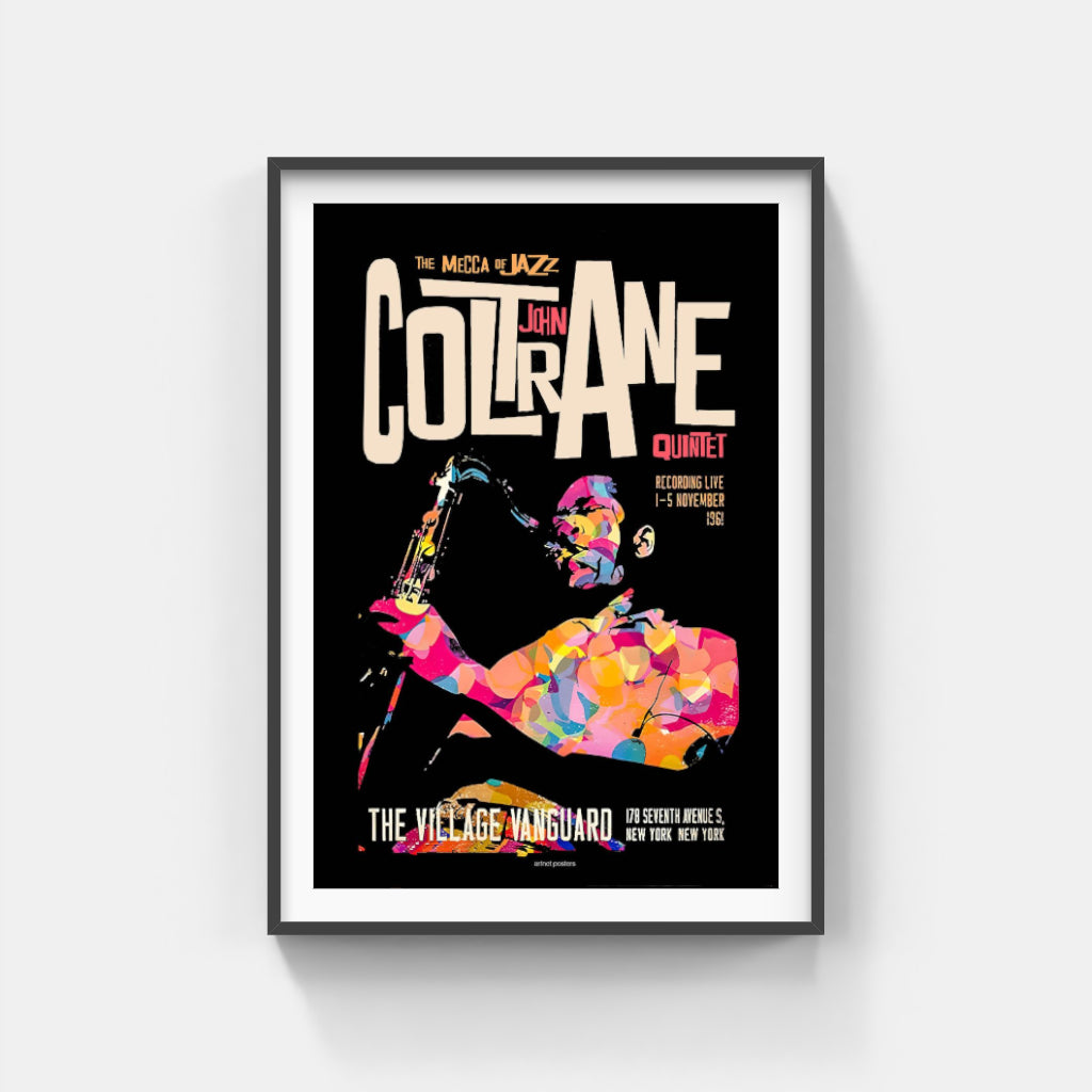 John Coltrane Village Vanguard poster