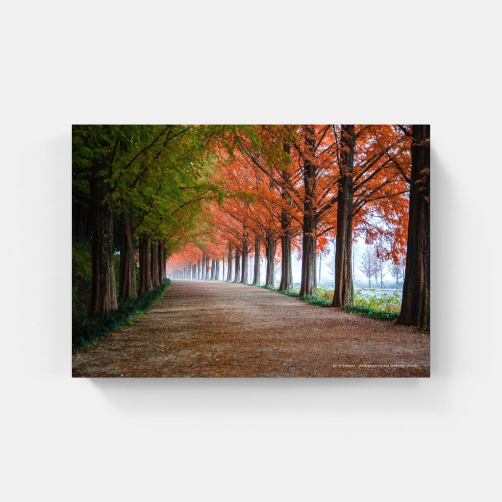 Autumn Trees - poster